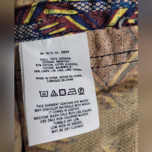 Anthropologie Eleveness Geometric Patterned Vest Medium - Picture 10 of 11